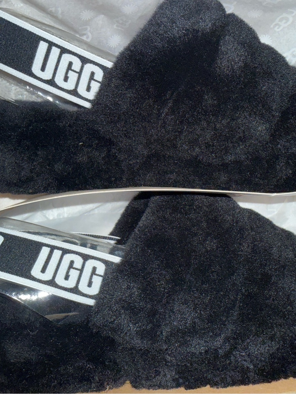 Ugg fluff slide